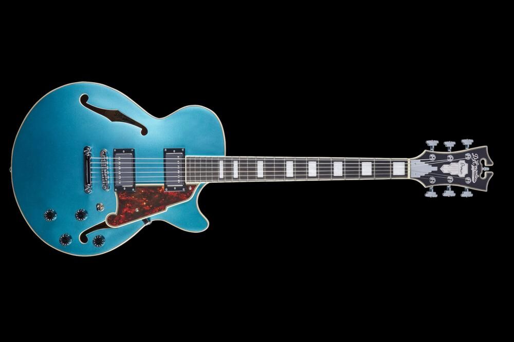 D'Angelico Premier SS Ocean Turquoise