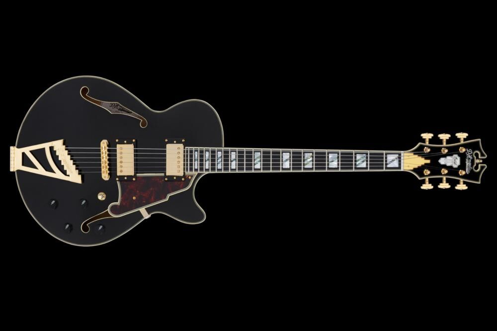 D'Angelico Excel SS Solid Black