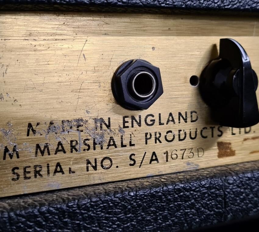 1972 Marshall JMP 50W (#595)
